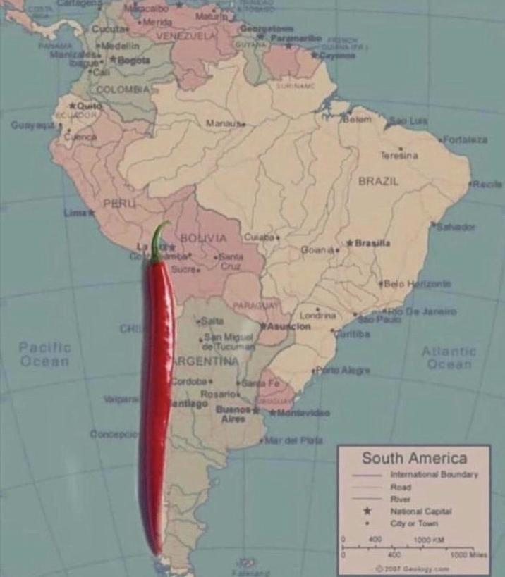 Macaibo Matur Merida Cucuta VENEZUELA PANAMA Medellin Manizales bigue Bogota "Call COLOMBIA Quito Guayaqu CUADOR Jenca PERU Limak Georgetown Paramaribo GUTANA Manaus BOLIVIA Cuiaba La Sucre Santa Cruz SURINAME Cay Belem Lon Fortaleza Teresina BRAZIL Recile Salvador Brasilia Goiania Belo Horizonte PARAGUAY Londrina Rio De Janeiro Salta CHI Asuncion San Miguel Curitiba Pacific Ocean de Tucuman ARGENTINA Atlantic Ocean Porto Alegre Cordoba +Santa Fe Rosariok Sipara antiago Busnos M Aires video Concepcio Mar del Plata alkland South America 400 International Boundary Road River National Capital City or Town 1000 M 2007 Dealogy.com 1000 Miles