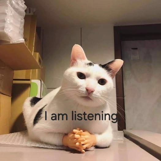 I am listening