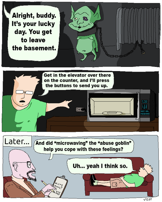 The second Abuse Goblin comic.