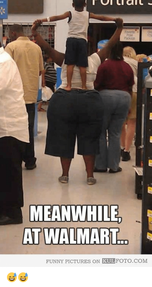 B MEANWHILE, AT WALMART... FUNNY PICTURES ON KULFOTO.COM Favor Post Package