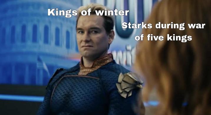 Kings of winter Starks during war of five kings
