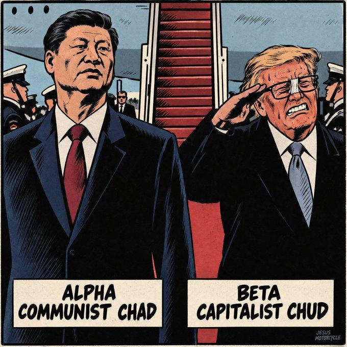 1444 ALPHA COMMUNIST CHAD BETA CAPITALIST CHUD JESUS MOTORCYCLE