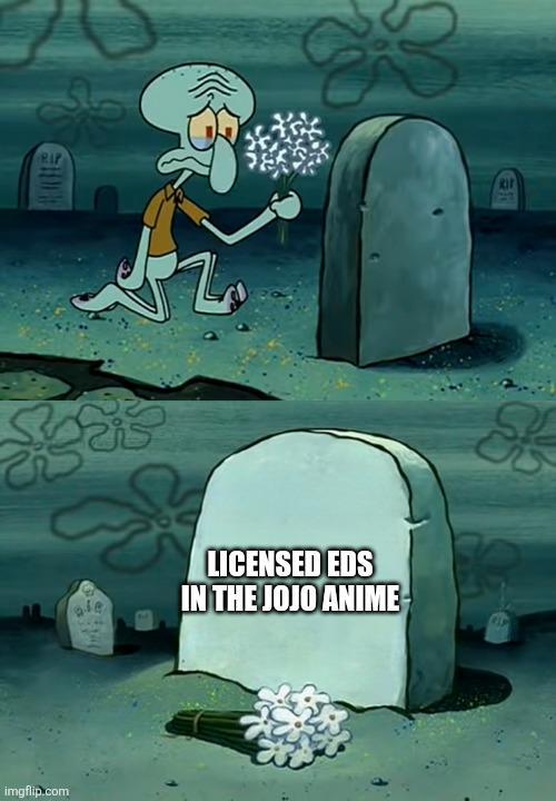 RIP مي imgflip.com ale RIP LICENSED EDS IN THE JOJO ANIME CL.P