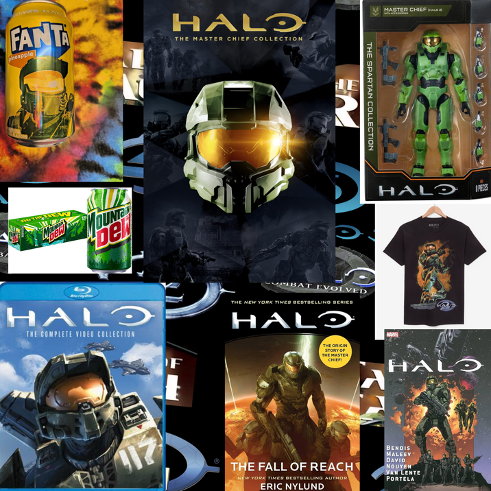 BOX 25 HAL FANT pineapple SODA ALFLAVORS DO THE DEW Mpen per 12 MOUND De HALO THE MASTER CHIEF COLLECTION b Bluray Disc HALO THE COMPLETE VIDEO COLLECTION F LE THE SPARTAN COLLECTION COMBAT EVOLVED THE NEW YORK TIMES BESTSELLING SERIES HALO THE ORIGIN STORY OF THE MASTER CHIEF! MASTER CHIEF (HALO 2] WITH ACCESSORIES HALO 8 8 PIECES MARVEL BOXLUNCH HALO 117 THE FALL OF REACH NEW YORK TIMES BESTSELLING AUTHOR ERIC NYLUND BENDIS MALEEV DAVID NGUYEN VAN LENTE PORTELA