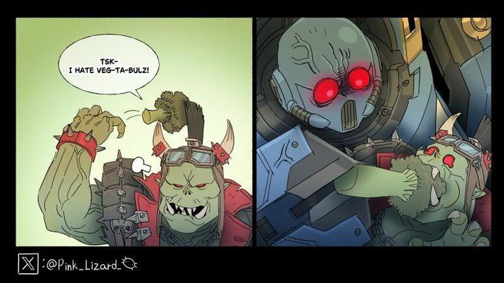 TSK- I HATE VEG-TA-BULZ! X@Pink_Lizard_Q