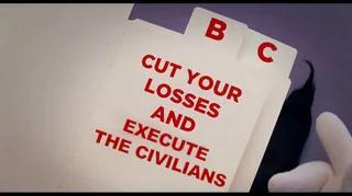 B C CUT YOUR LOSSES AND EXECUTE THE CIVILIANS