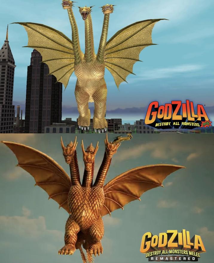 GODZILLA DESTROY ALL MONSTERS MEE GODZILA DESTROY ALL MONSTERS MELEE REMASTERED