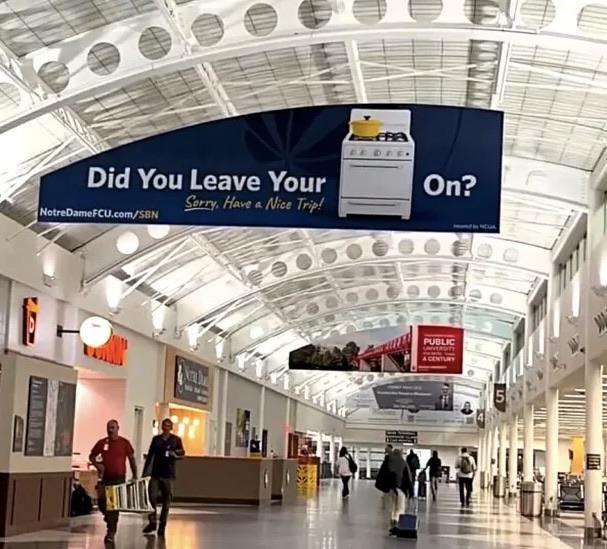 Did You Leave Your Sorry, Have a Nice Trip! Notre DameFCU.com/SBN On? PUBLIC A CENTURY