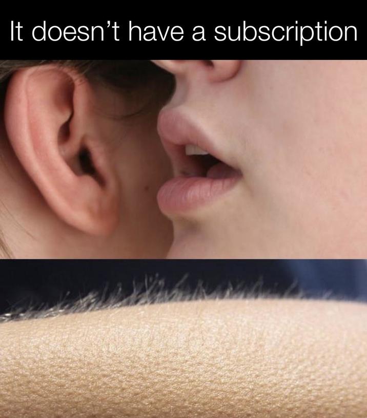 It doesn't have a subscription