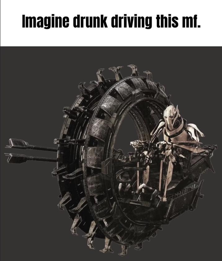 Imagine drunk driving this mf.