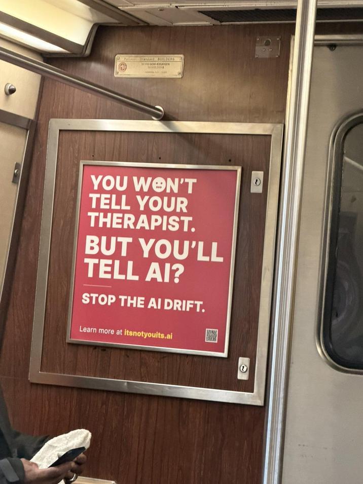 Pullman Standard BUILDERS MORSON-KNUDSEN HOLLY YOU WON'T TELL YOUR THERAPIST. BUT YOU'LL TELL AI? STOP THE AI DRIFT. Learn more at itsnotyouits.ai 2