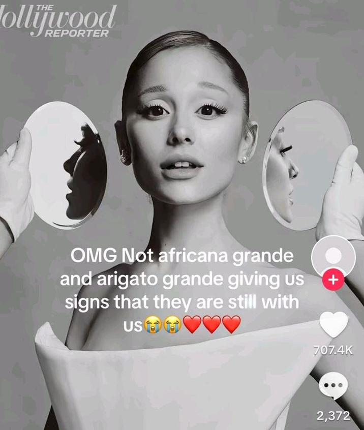 Hollywood REPORTER OMG Not africana grande and arigato grande giving us signs that they are still with US + 707.4K 2,372