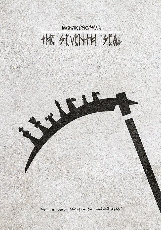 INGMAR BERGMAN's THE SEVENTH SCAL عملتنز "We must make an idol of our fear, and call it god."