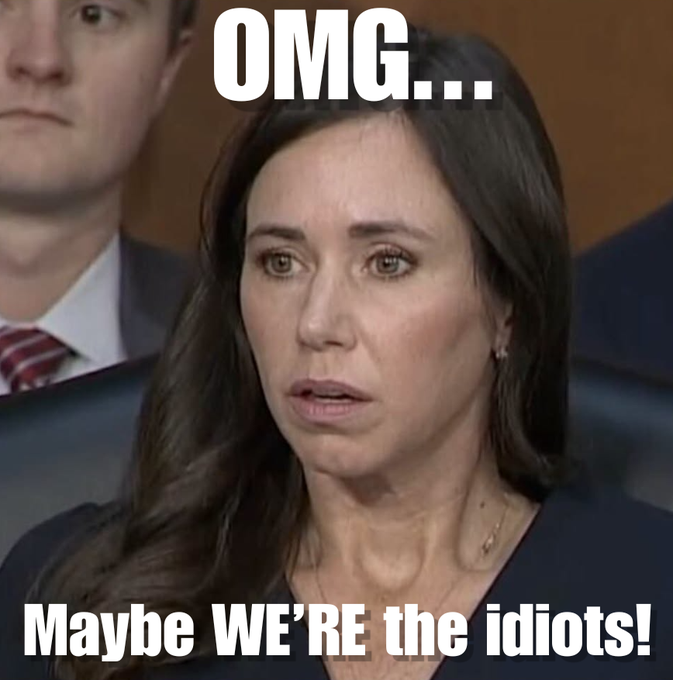 OMG... Maybe WE'RE the idiots!