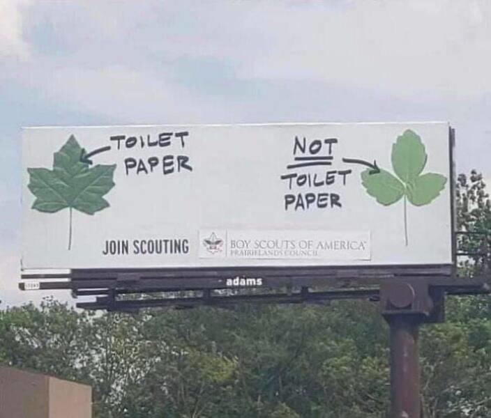 TOILET PAPER JOIN SCOUTING NOT TOILET PAPER BOY SCOUTS OF AMERICA PRAIRIELANDS COUNCIL adams