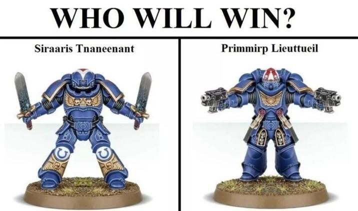 WHO WILL WIN? Siraaris Tnaneenant Primmirp Lieuttueil