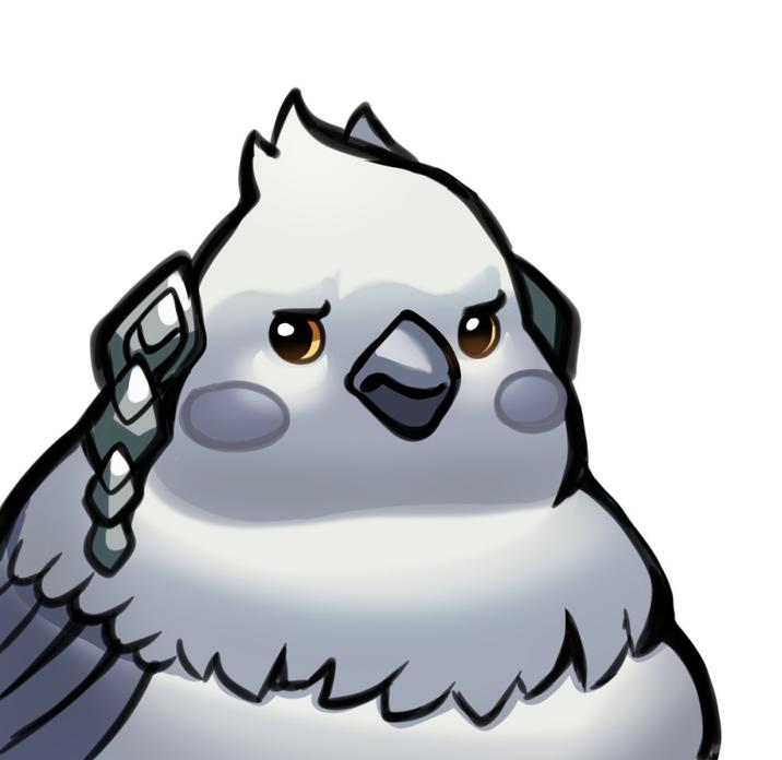 My face when people trauma dump me but I'm just a bird. | Know Your Meme