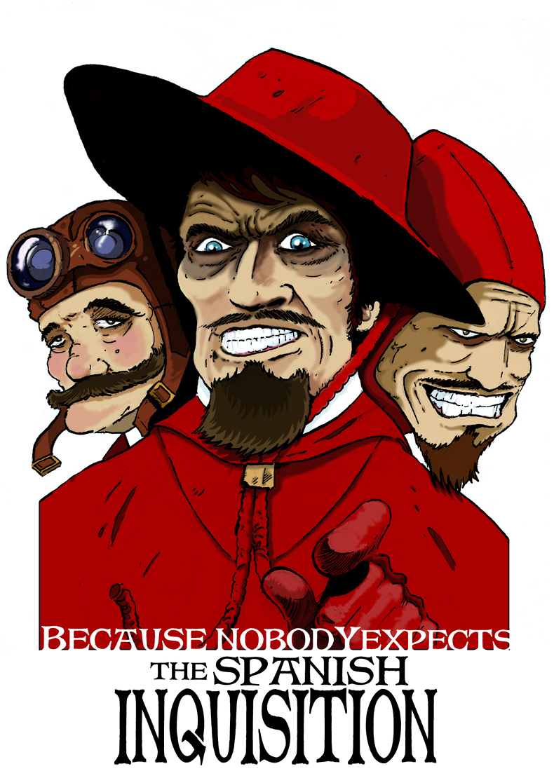 nobody expects the spanish inquisition wallpaper