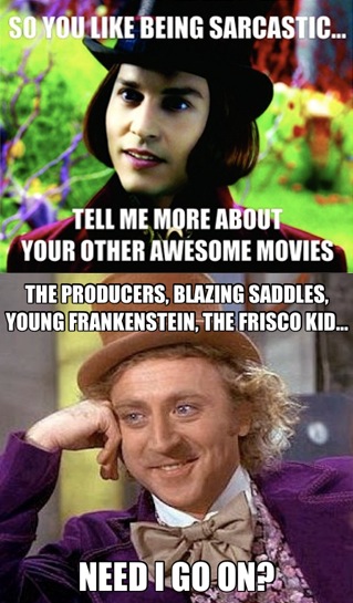 MADE YOU LOOK ! - Willy Wonka Sarcasm Meme