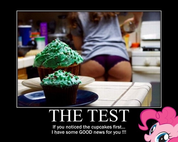 THE TEST If you noticed the cupcakes first... I have some GOOD news for you!!!