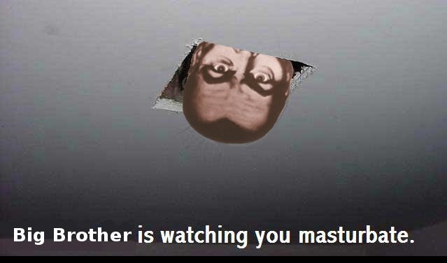 Big Brother Is Watching You Masturbate Ceiling Cat Know