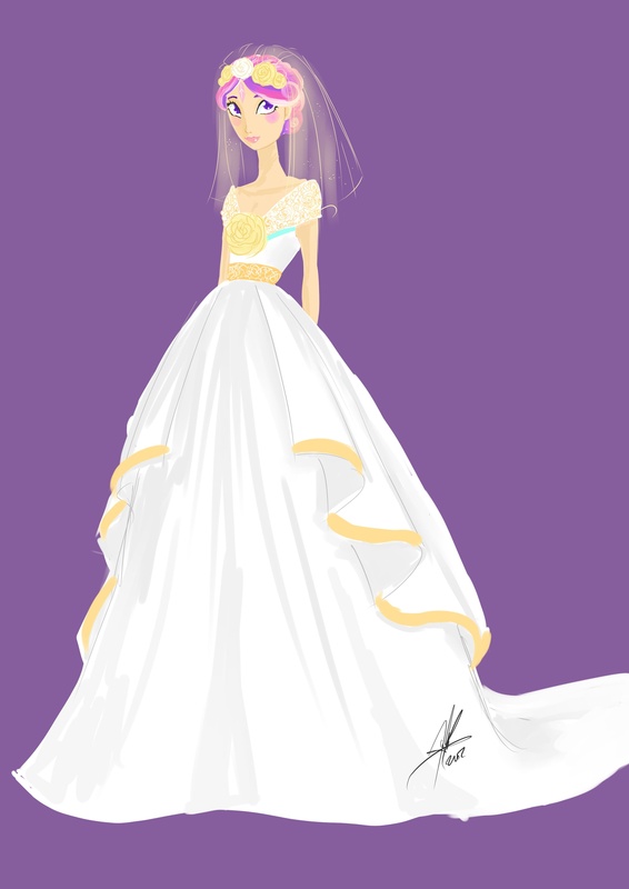 princess twilight sparkle wedding dress