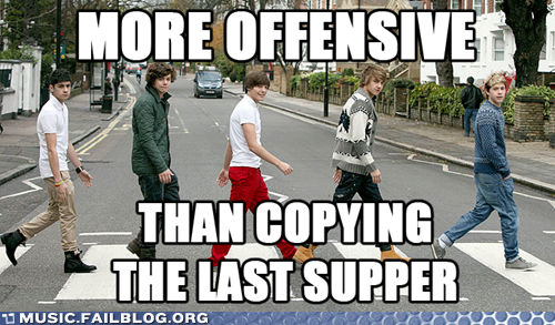 MORE OFFENSIVE THANCOPYING THE LAST SUPPER MUSIC.FAILBLOG.ORG