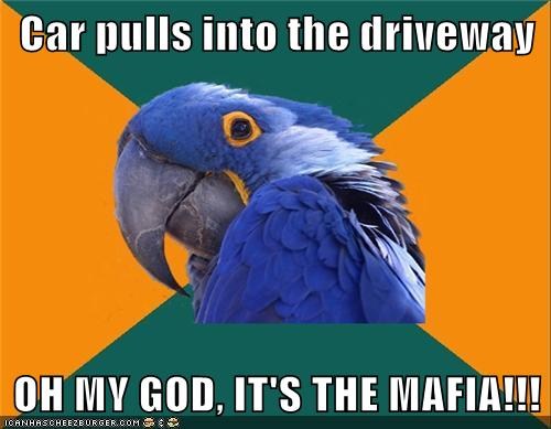 Back to the Paranoid Parrot... yup...