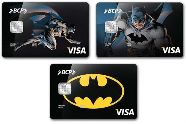 Source(Spanish):http://mott.pe/noticia/6367/el-bcp-presenta-nuevas-tarjetas-de-credito-con-hello-kitty-y-batman.html