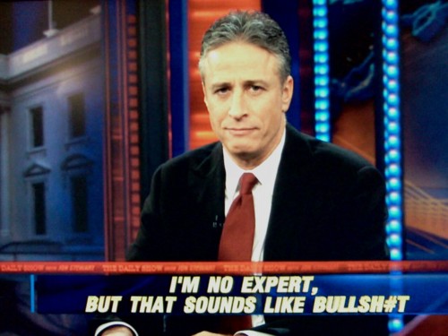 Image result for Jon Stewart bullshit