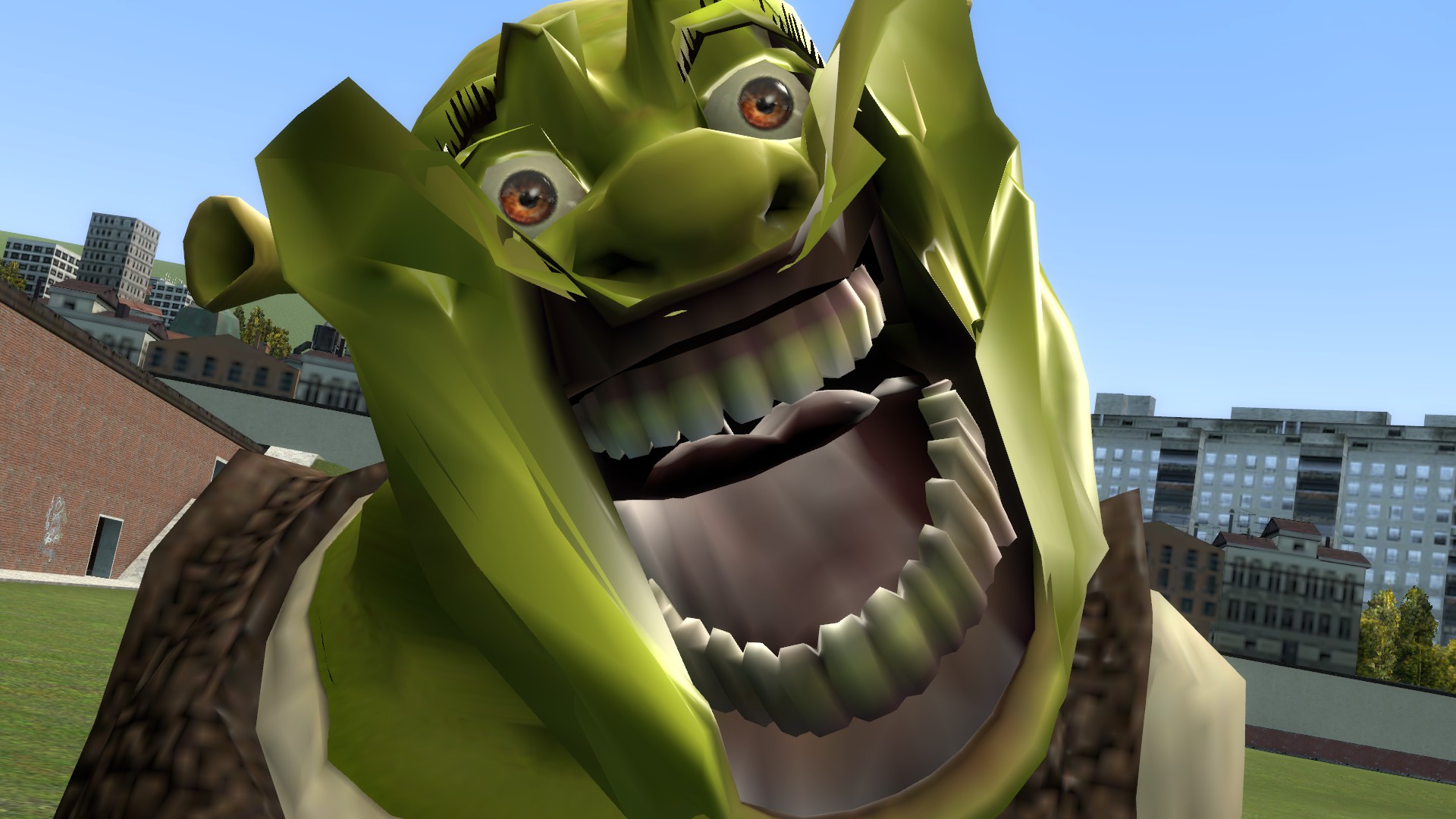 Shrek Face Meme | Poster