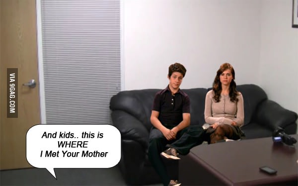 How I Met Your Mother The Casting Couch Know Your Meme 