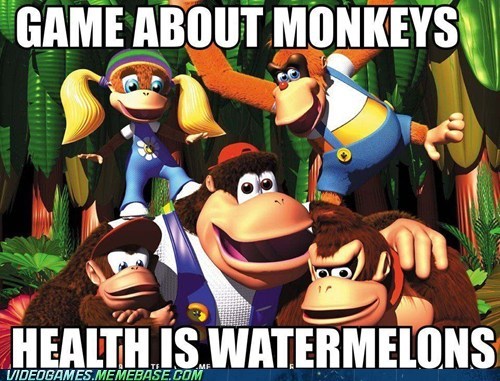 GAME ABOUT MONKEYS HEALTH IS WATERMELONS VIDEOCAMES.MEMEBASE COM