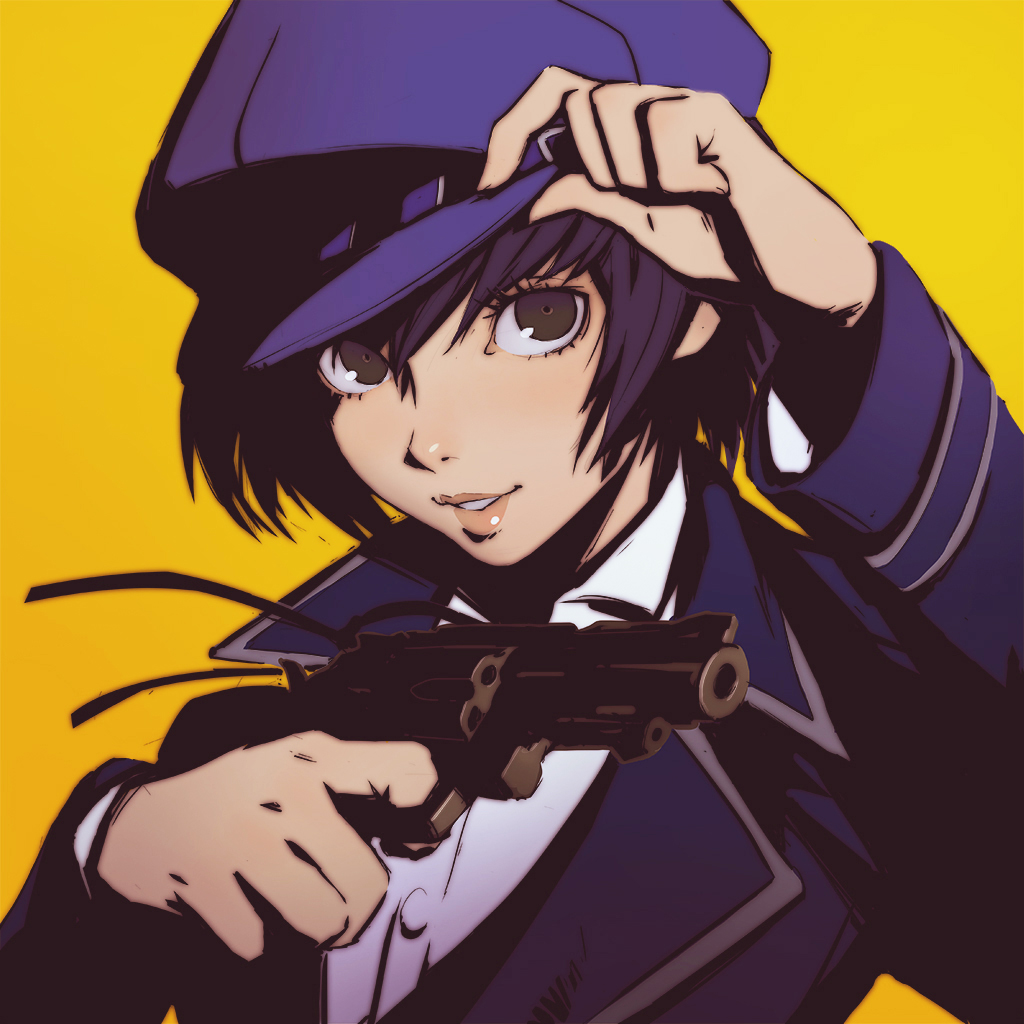 Image result for persona 4 naoto shirogane art