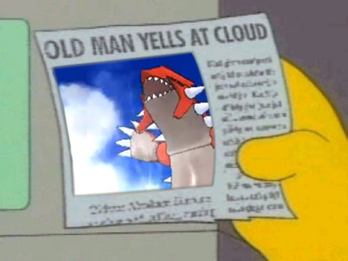 OLD MAN YELLS AT CLOUD