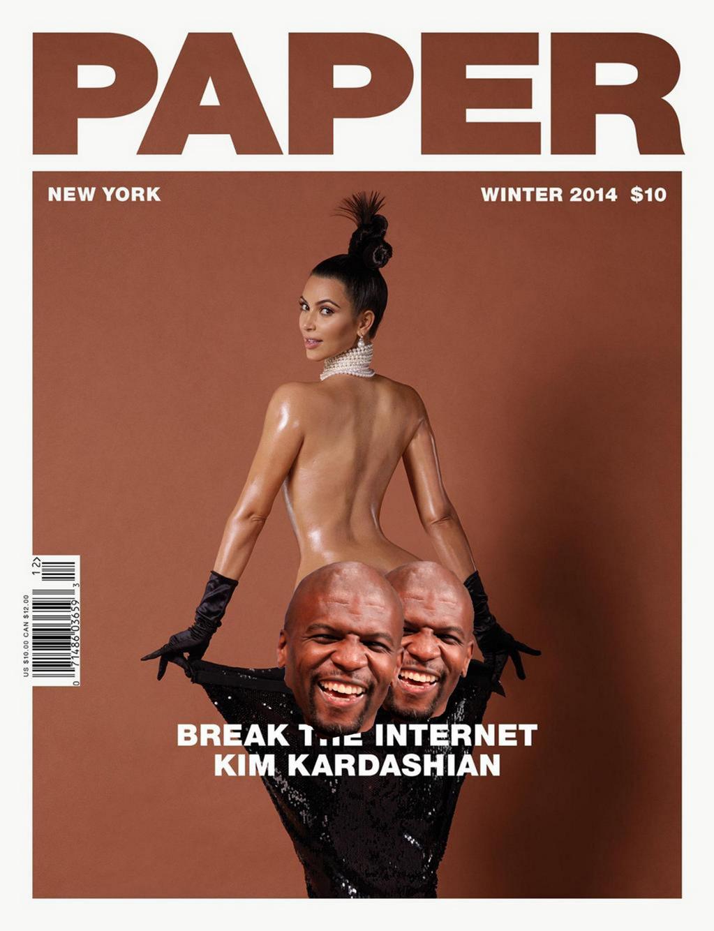 PAPER NEW YORK WINTER 2014 $10 BREAKT. INTERNET KIM KARDASHIAN