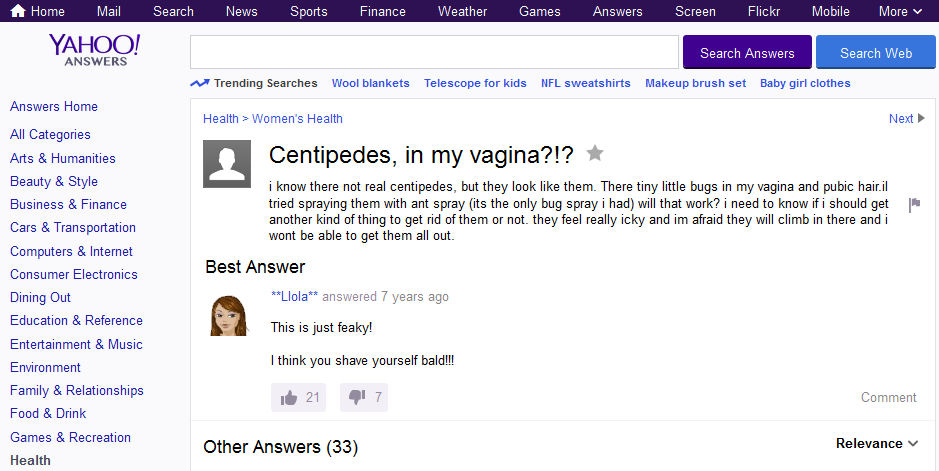 I Google centipedes and got this, Yahoo! Answers