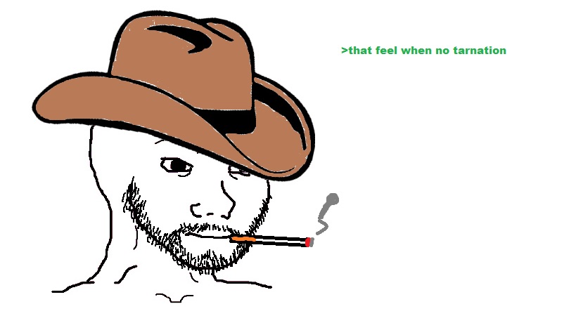 >that feel when no tarnation