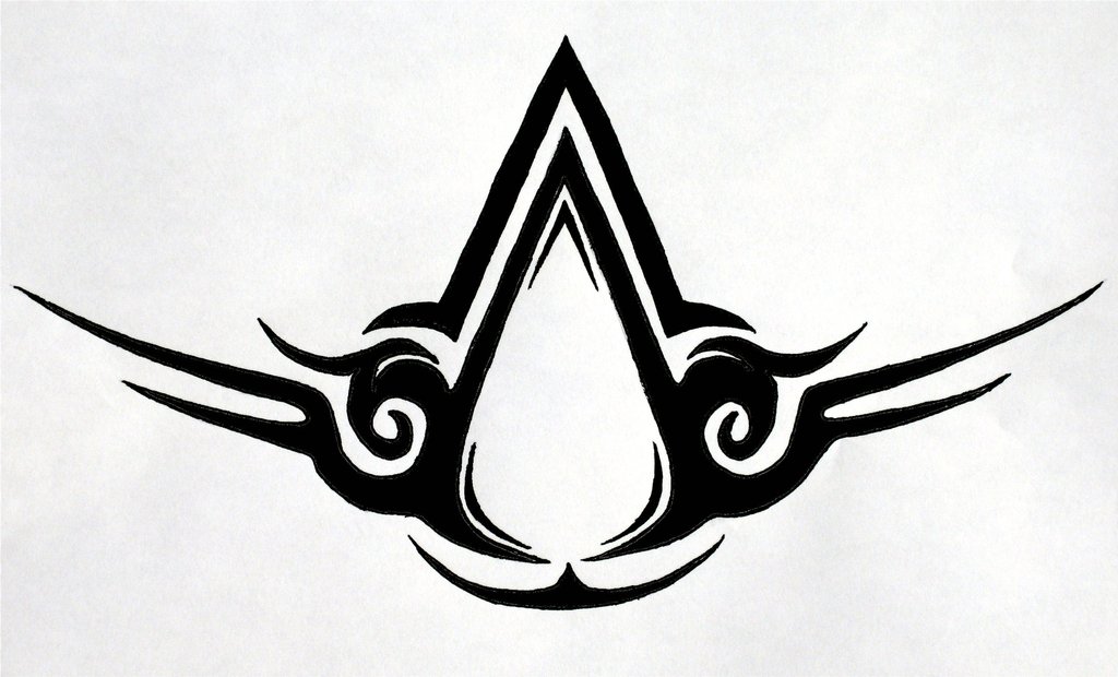 Assassins Creed Symbol Tattoo  फट शयर