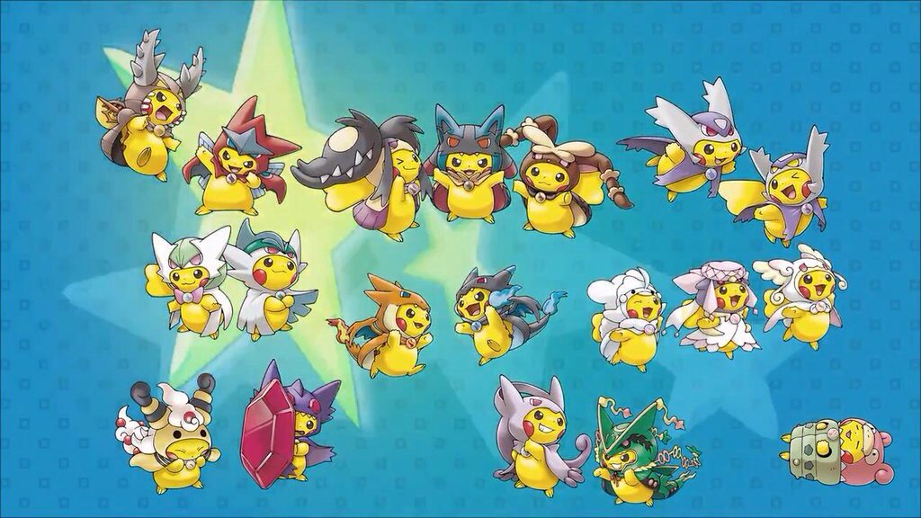 pikachu evolution x and y