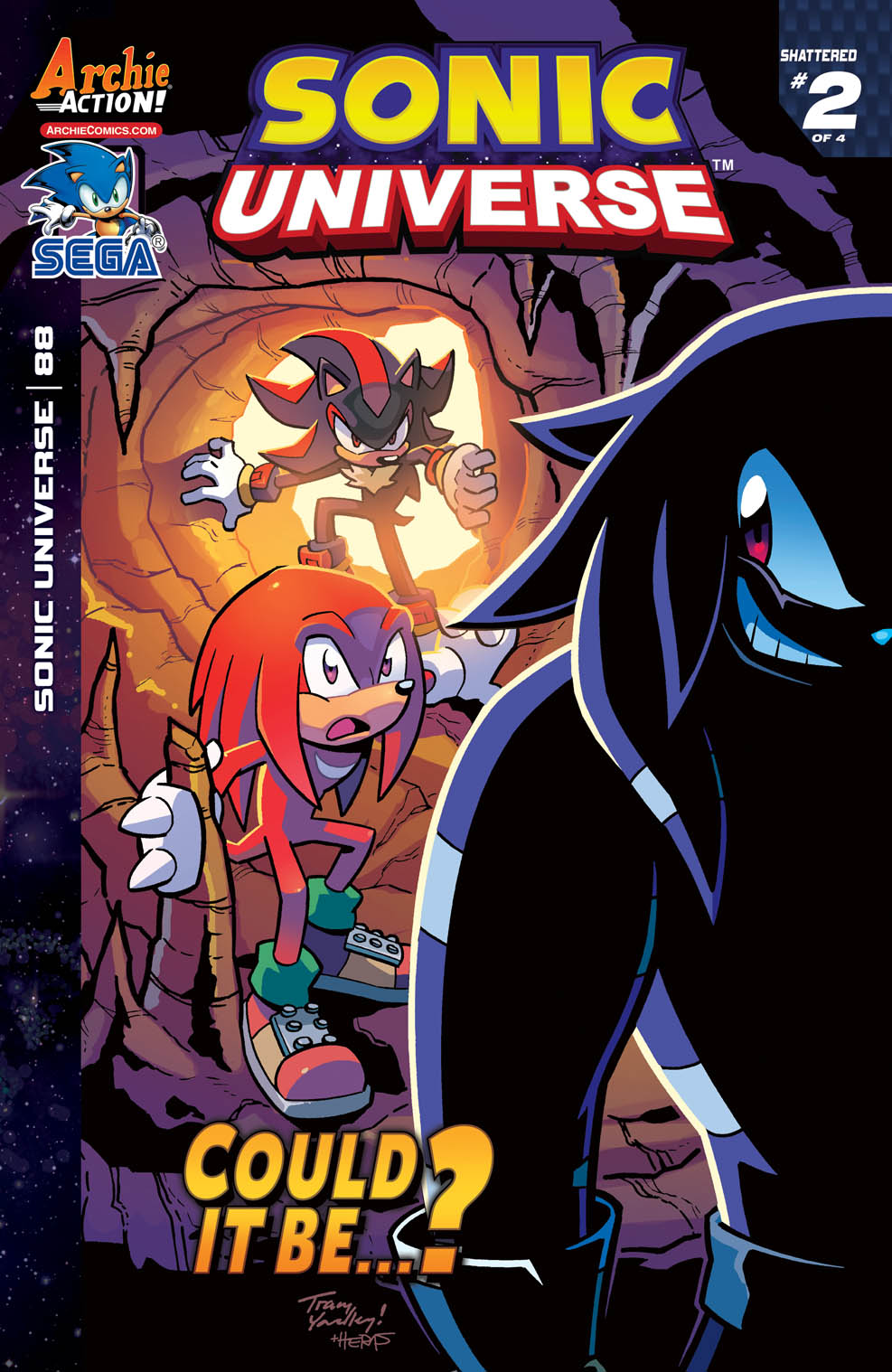 ArchiSONIC SHATTERED #2 ACTION! ARCHIECOMICS.COM OF 4 TM UNIVERSE SEGA COULD ITBE 8