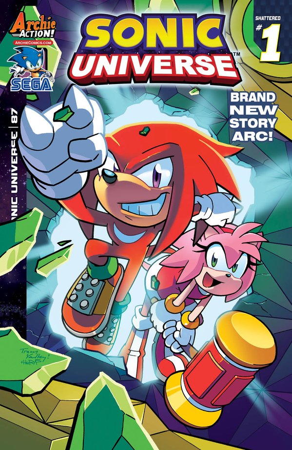 SONIC UNIVERSE SHATTERED 1e ACTION! BRAND NEN STORYY ARC!