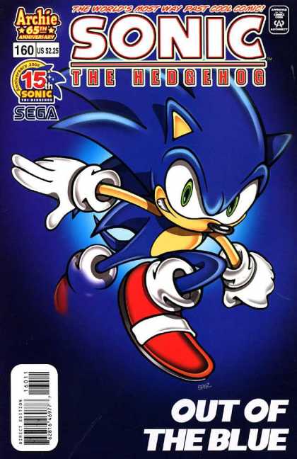 SONIC rchie 160us $225 SONIC SEGA OUTOF THE BLUE