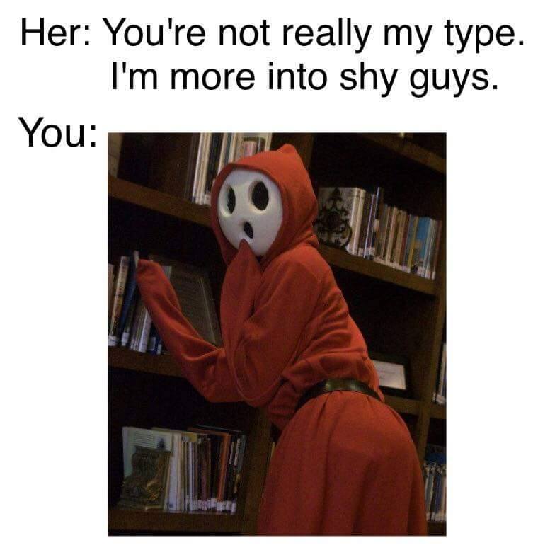 Clever Shy Guy Know Your Meme