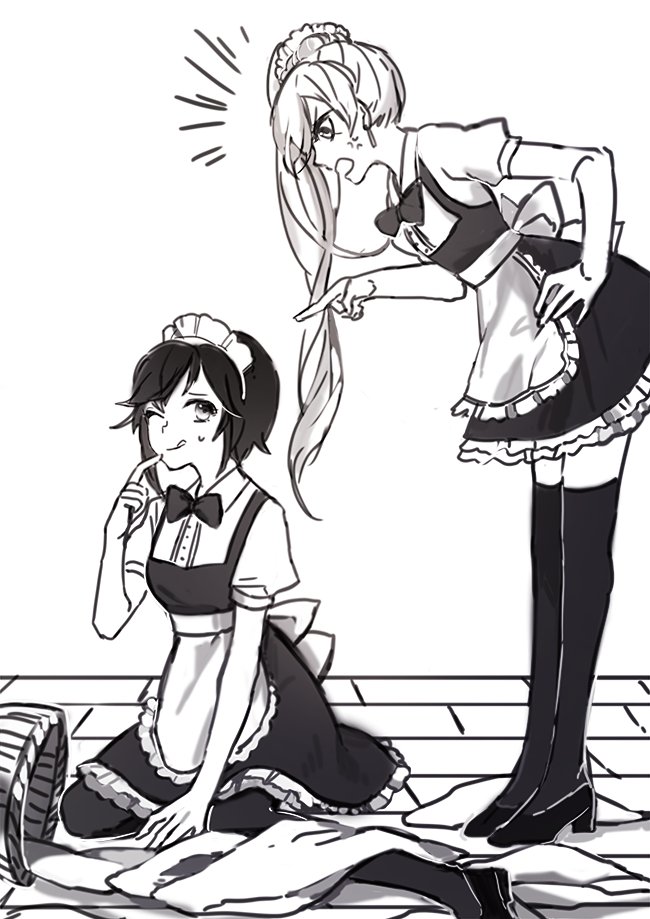 Clumsy Maid Maid Outfits Meido Know Your Meme