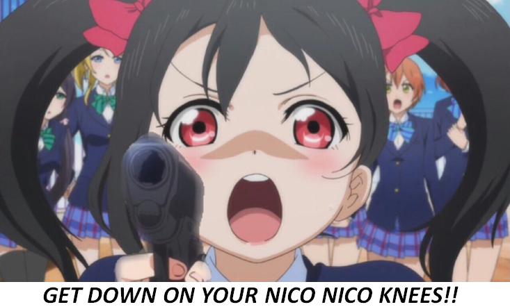 Get down on your Nico Nico Knees!! | Nico Nico Nii | Know Your Meme