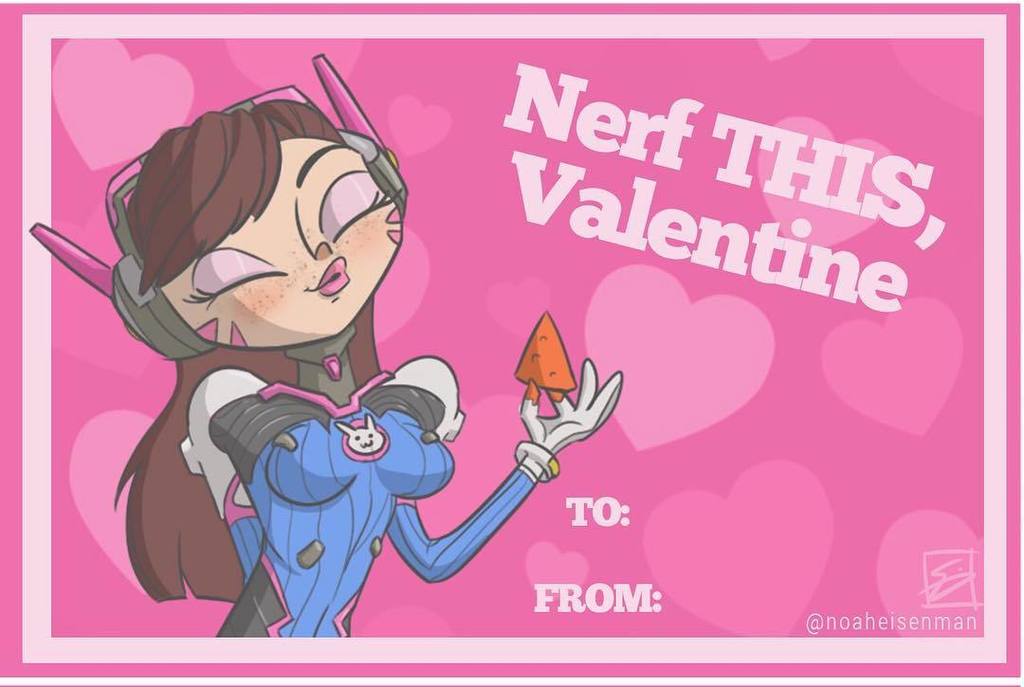 Overwatch Valentines D Va Overwatch Know Your Meme