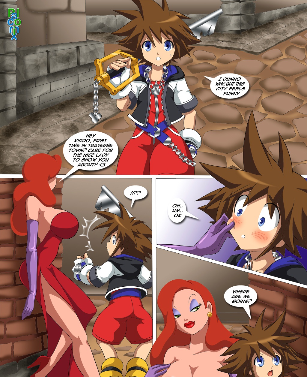 Great, a non-yaoi KH hentai comic... and it's from Palcomix... -_- | Kingdom  Hearts | Know Your Meme