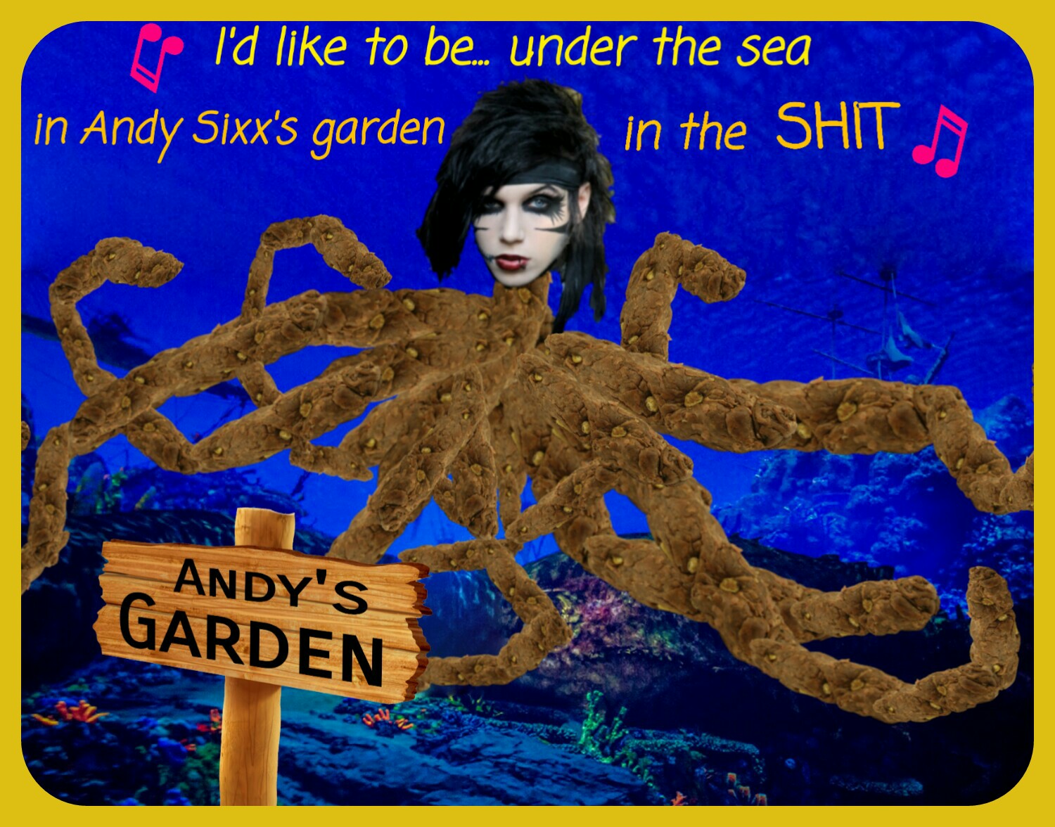 Andy Sixx S Garden Andy Sixx S Log Of Shit Know Your Meme