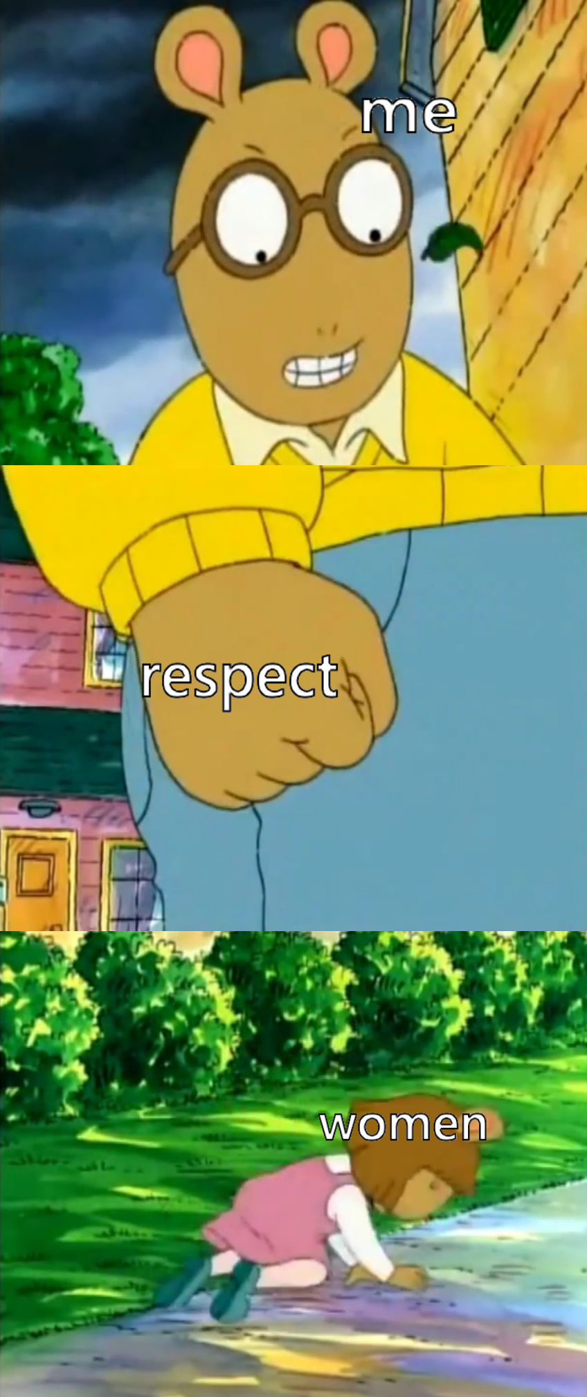 me espect women